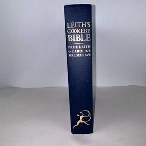 Leiths Cookery Bible by Leith & Waldegrave 1996 HC Great Photos and Condition